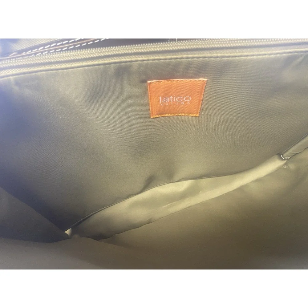 Latico‎ Brown Leather Business Tote/Laptop/Messenger Bag